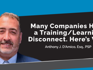 Many Companies Have a Training/Learning Disconnect. Here’s Why.