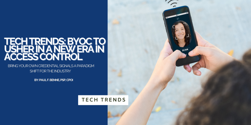 Tech Trends: BYOC to Usher in a new era in access control